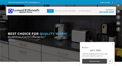 Desktop Screenshot of histandappliance.com